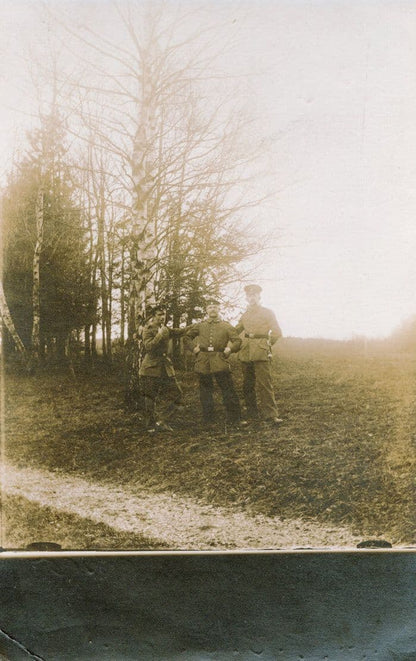 Hemmingen Germany WW1 Soldiers Hand Signed Feldpost War Photo Postcard
