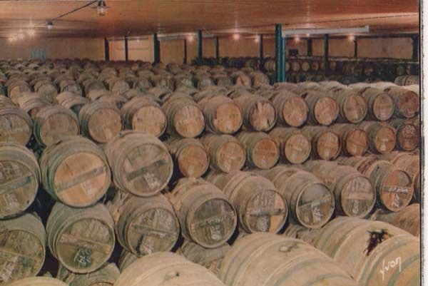 Hennessy & Co Cognac Barrell Barrells Advertising Postcard