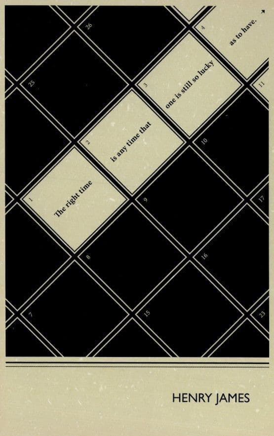Henry James The Ambassadors Book Quote Postcard