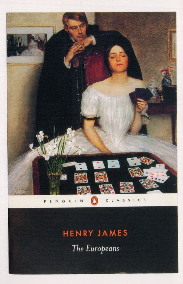 Henry James The Europeans 2008 Book Postcard