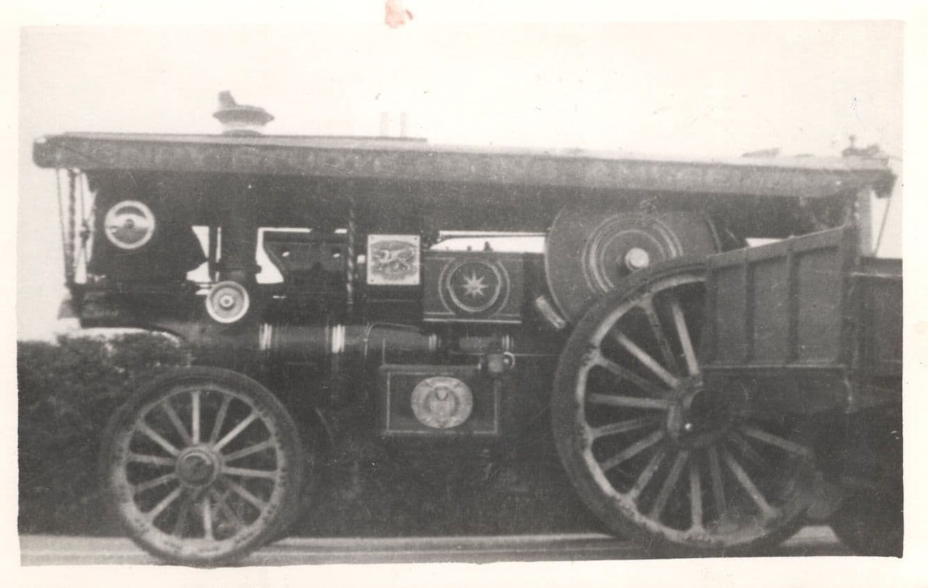 Henry Stuart & Sons Swansea Burrell 3388 Kitchener Train PB Postcard Photo