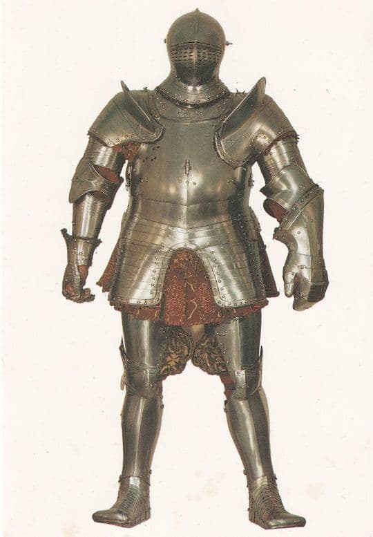 Henry VIII Armour Postcard