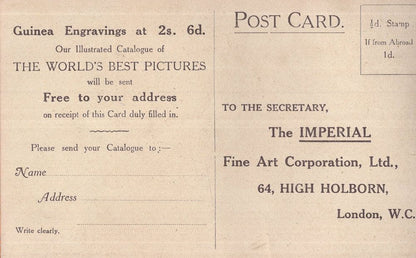 HIgh Holburn Engraving Catalogue The Valley of Llugwy Postcard
