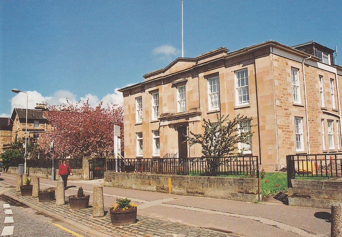 Highland Theological College Dingwall Scotland Postcard
