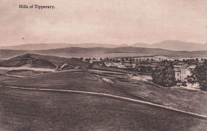Hills Of Tipperary Ireland Antique WW1 Postcard