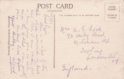 Hills Of Tipperary Ireland Antique WW1 Postcard