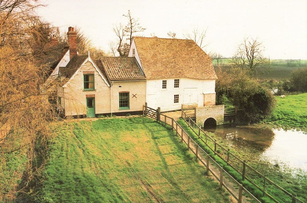 Hinxton Watermill Cambridge Corn Mill Postcard
