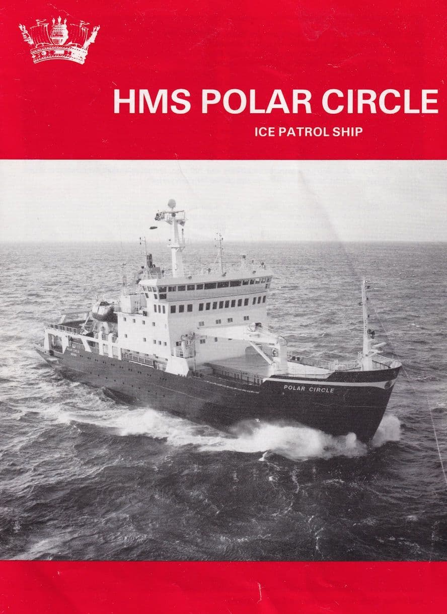 HMS Polar Circle Ice Patrol Ship Brochure Programme