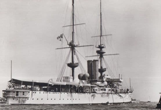 HMS Renown Ship Southsea King George V On Board Photo Maritime Museum Postcard