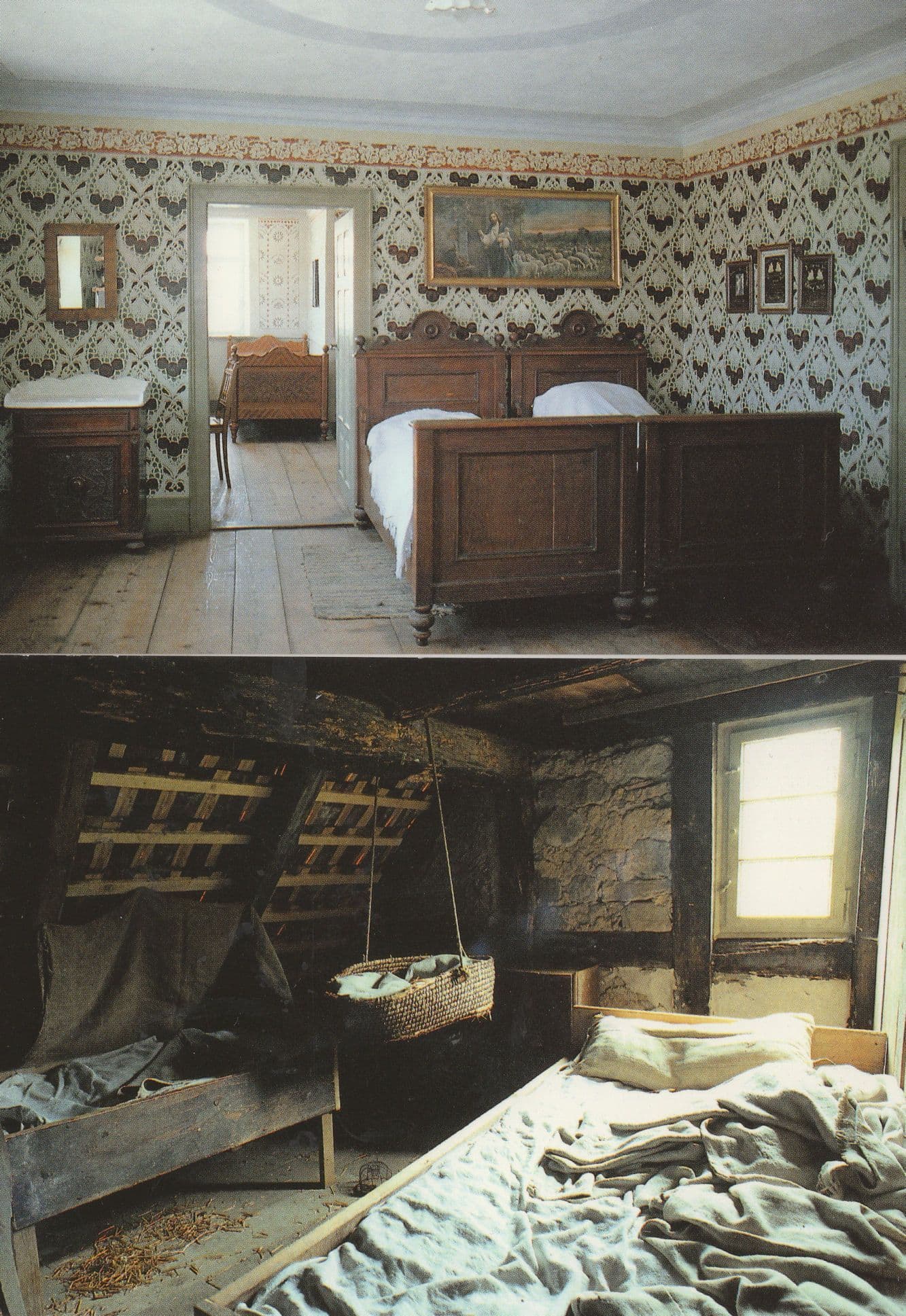 Hohenloher Freiland Museum Germany 2x Bedroom Postcard s
