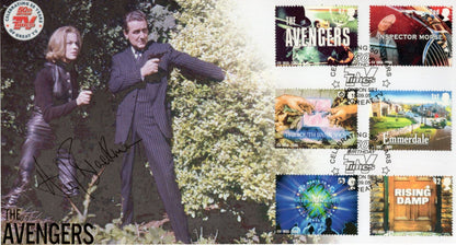 Honor Blackman The Avengers RARE Official Hand Signed FDC