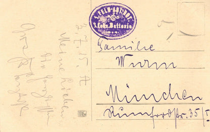 Honved Hisaren Bei Krassnik Hungary Hans Hoffman WW1 Postcard