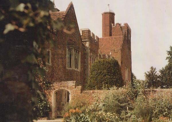 Horham Hall Thaxted Braintree Chelmsford Rare Photo Essex Library Postcard