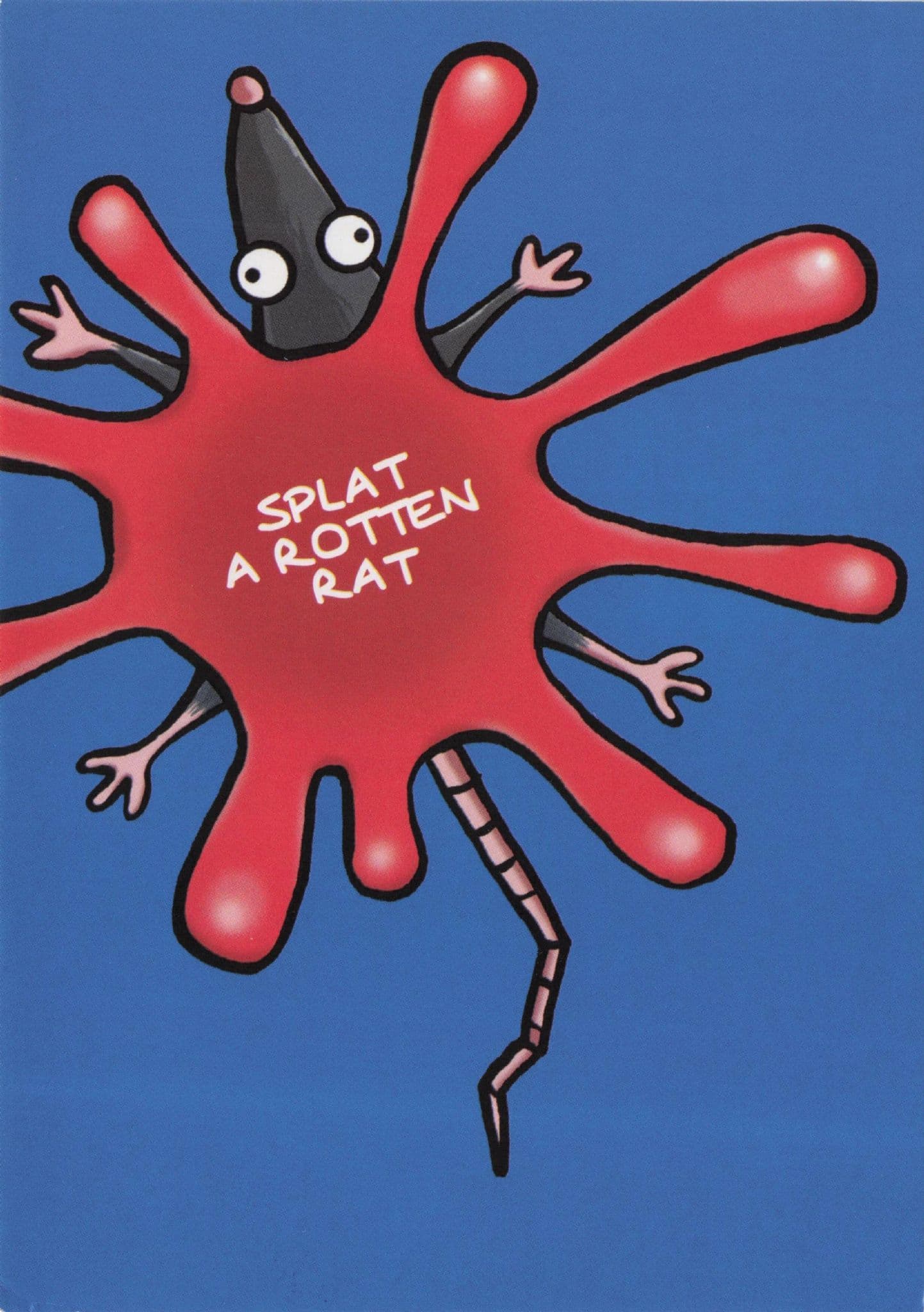 Horrible Histories Splat A Rotten Rat London War Museum Comic Postcard