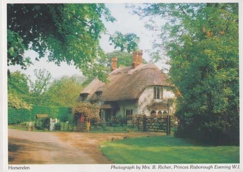 Horsenden Cottage Bucks Womens Institute Postcard