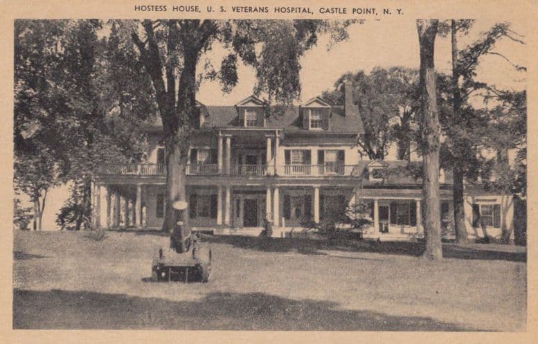 Hostess House US Veterans Hospital Castle Point USA Postcard