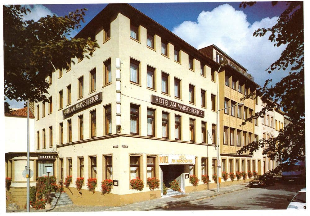 Hotel Am Marschiertor Aarchen Germany Postcard