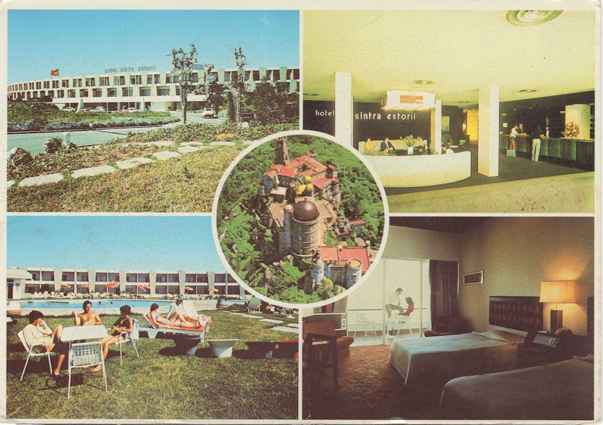 Hotel Atlantis Sintra Estoril Portugal Postcard
