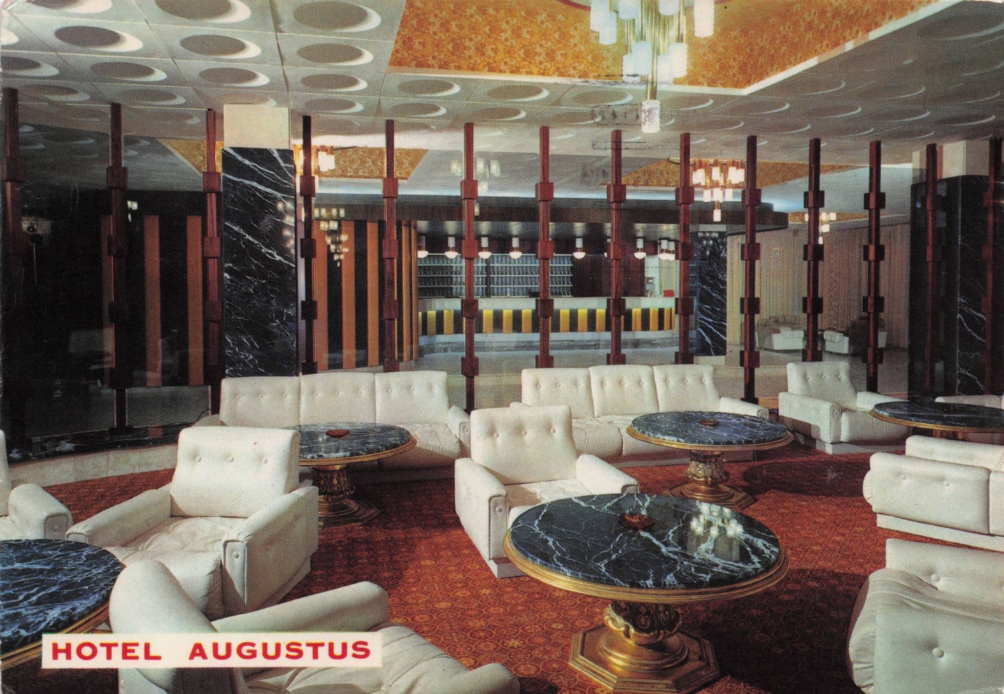 Hotel Augustus Costa Tarragona Spain Postcard