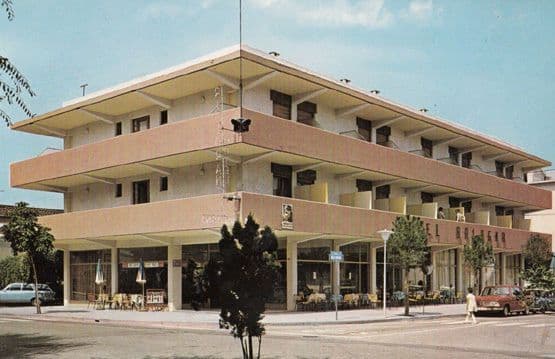 Hotel Bologna Via Latisana Lignano Sabbiadoro Udine Italy Postcard