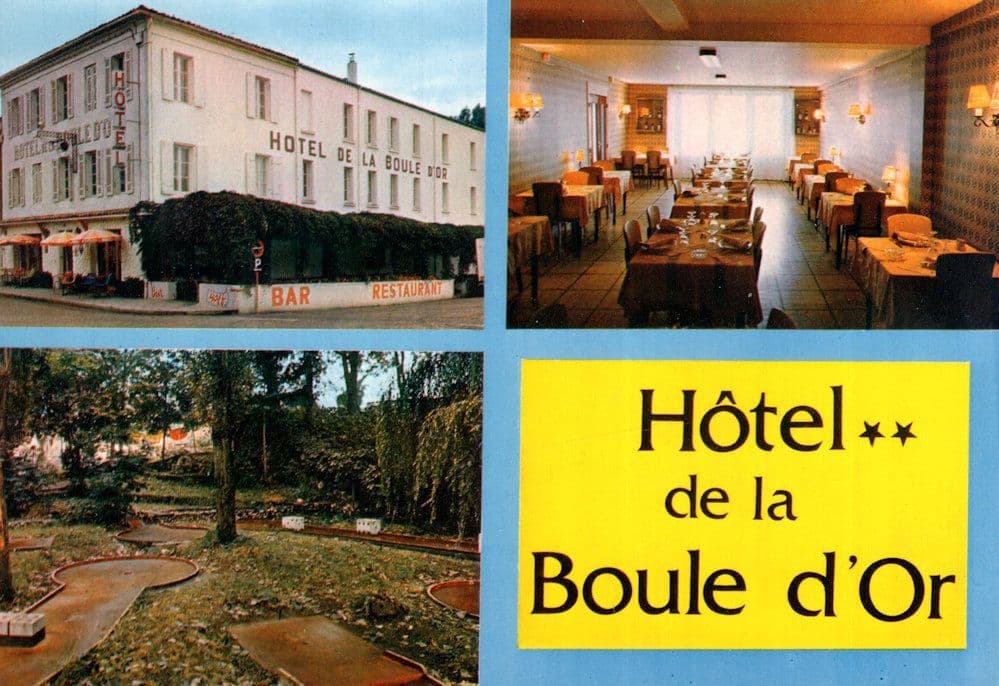 Hotel De La Boule D'Or Saint Foy La Grange French Postcard
