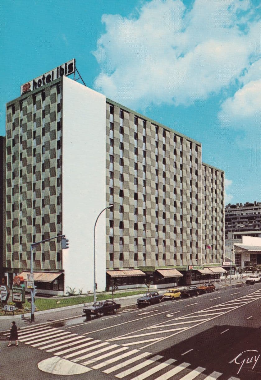 Hotel Ibis Paris Rue Barbes Montrouge French Postcard