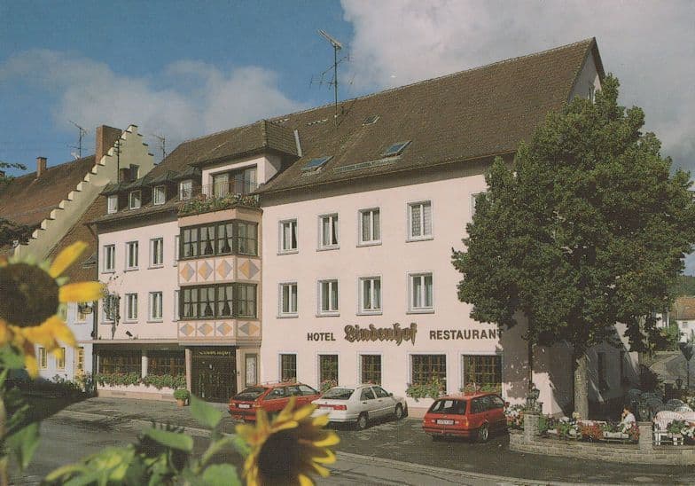 Hotel Lindenhof Restaurant Braulingen German Postcard