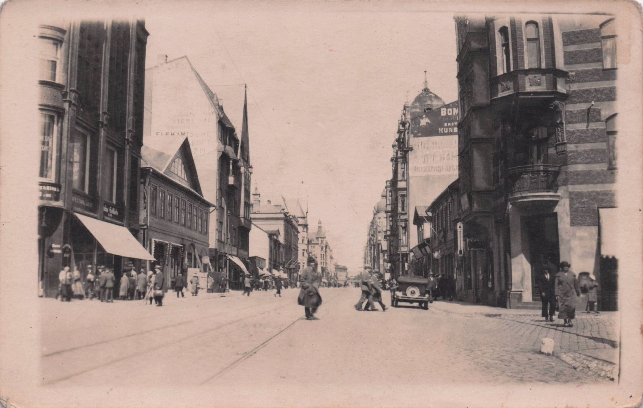 Hotel Nobel Berlin German Antique Real Photo Postcard