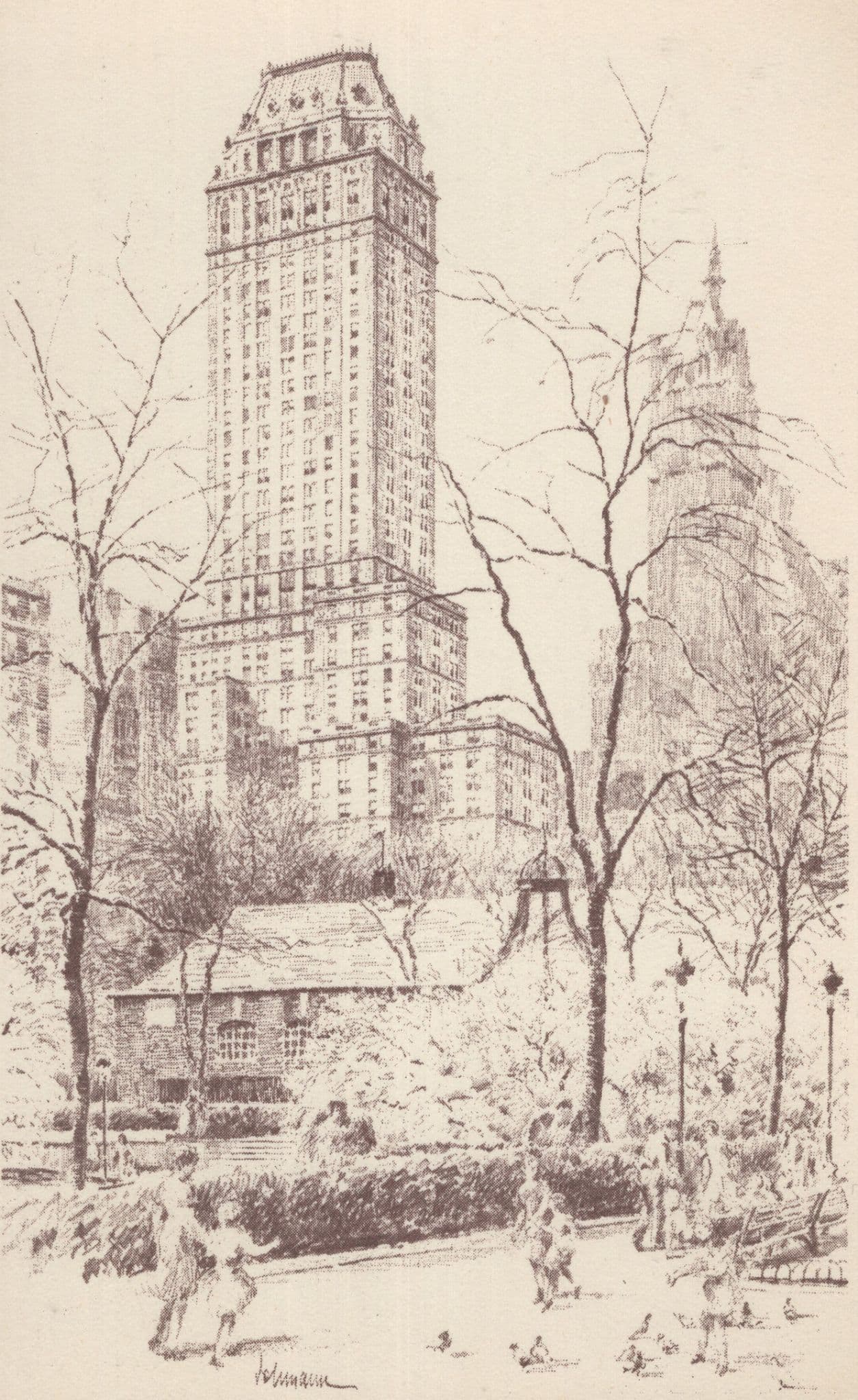 Hotel Pierre New York City USA Old EX Postcard