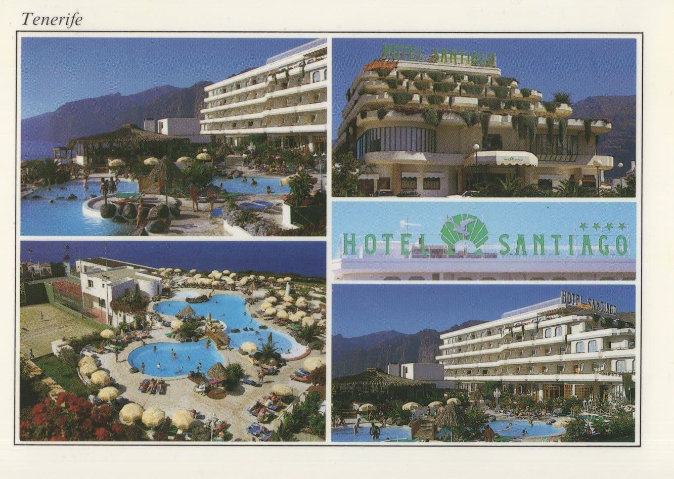 Hotel Santiago Puerto Tenerife Postcard
