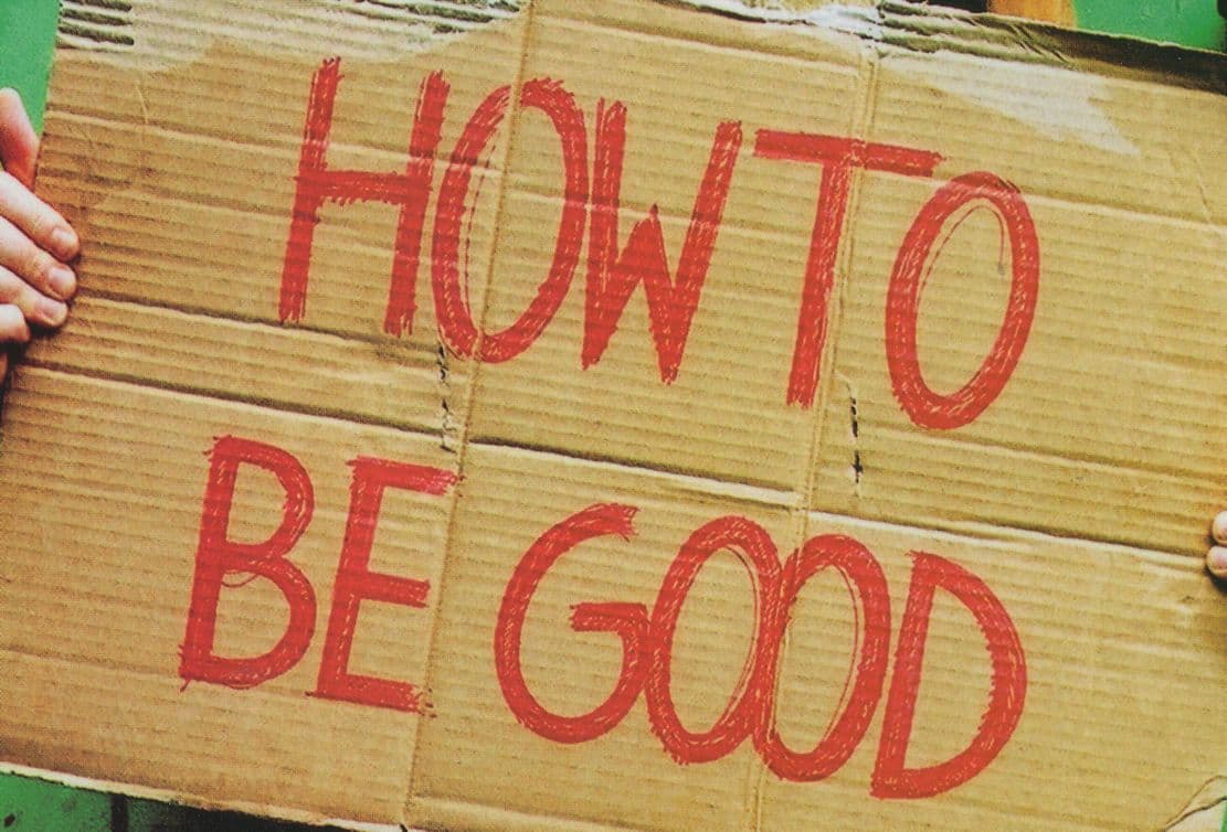 How To Be Good Nick Hornby Book Launch Advertising Postcard