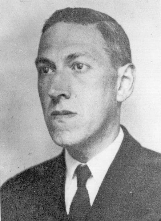 HP Lovecraft The Necronomicon Book Author Stunning Portrait Postcard