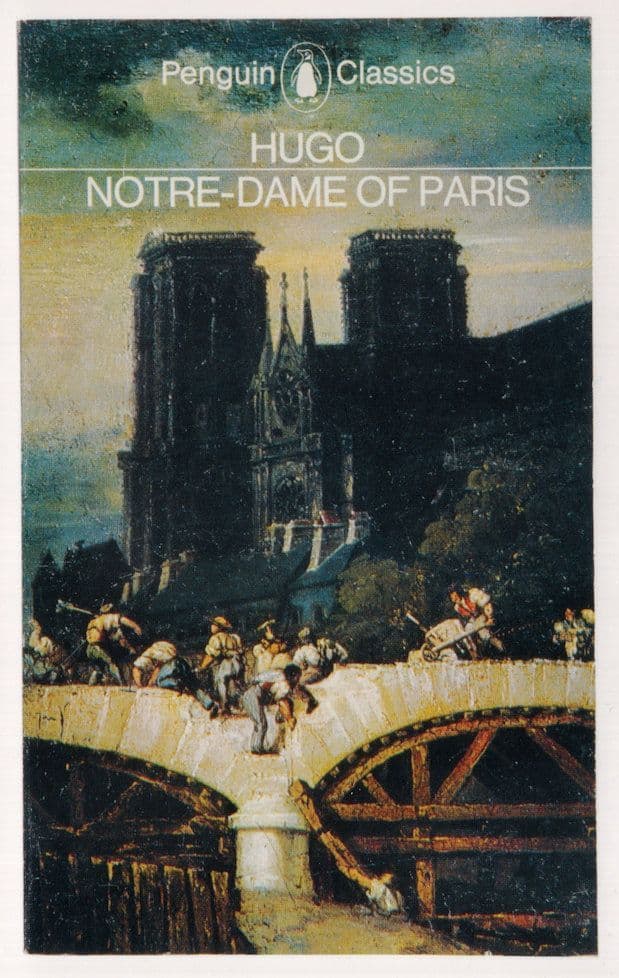 Hugo Notre Dame Of Paris 1978 Book Postcard