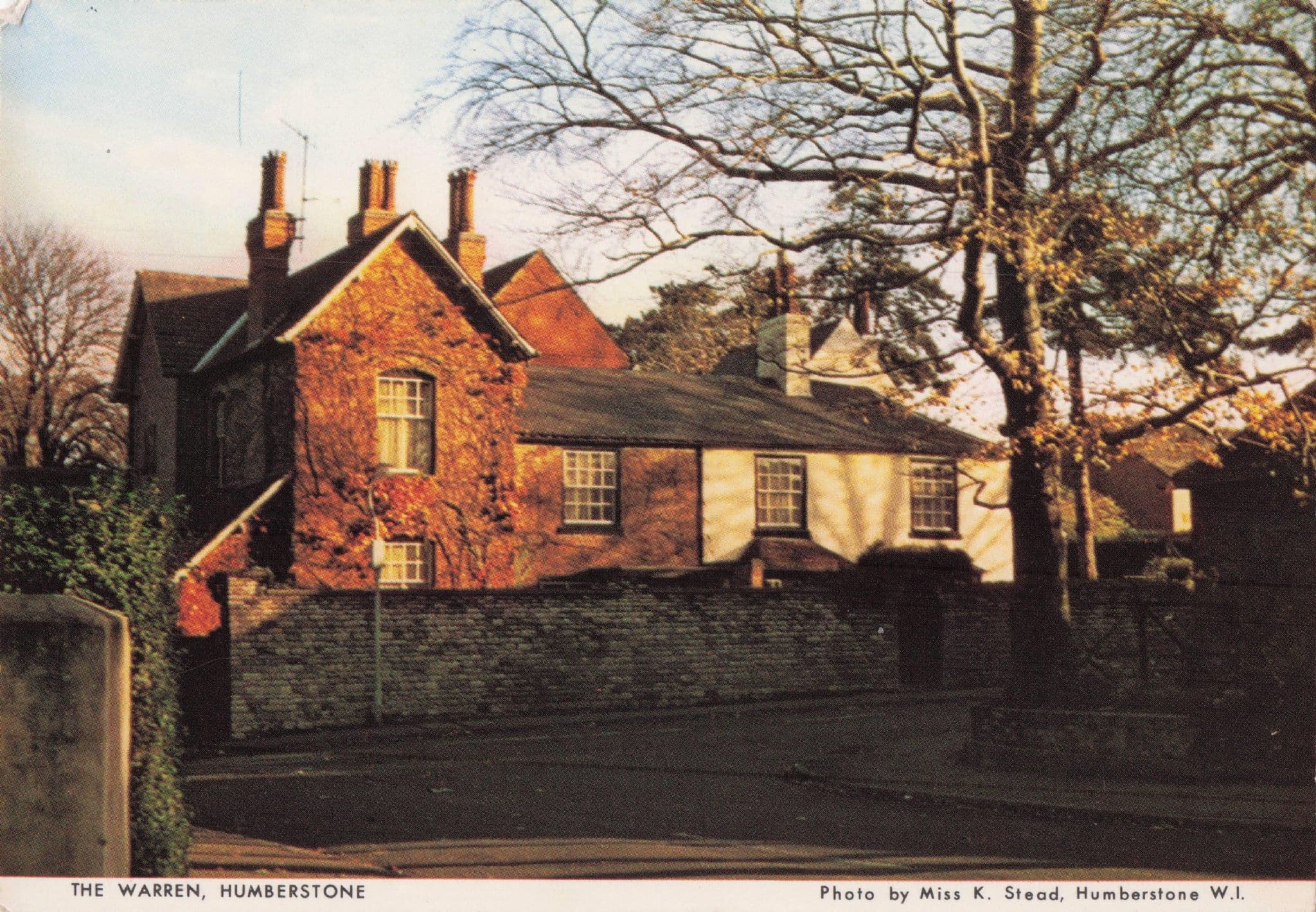 Humberstone The Warren Leicester Women's Institute Postcard