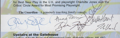 Humble Boy Charlotte Jones Hand Signed Highgate Theatre Flyer 6 Actor Signings