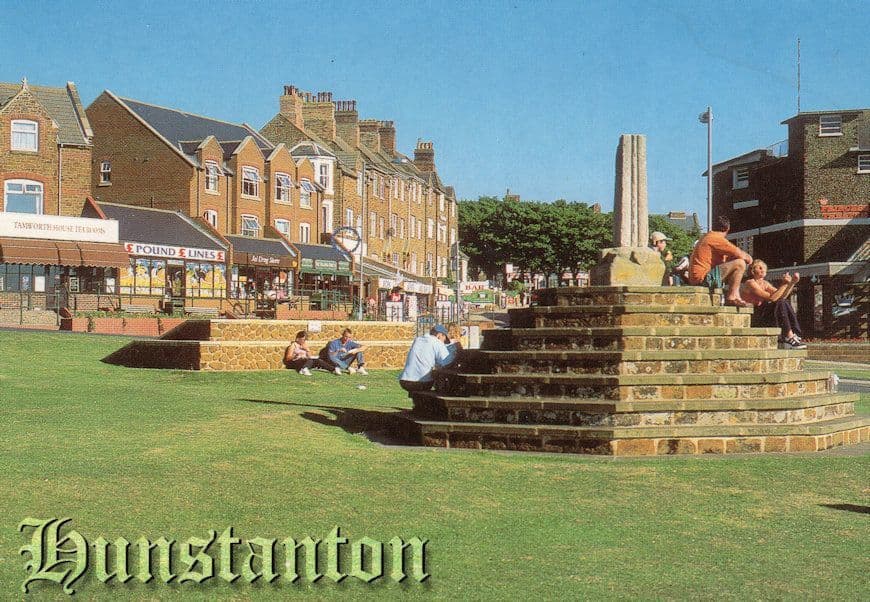 Hunstanton Poundland Style Shop Norfolk Postcard