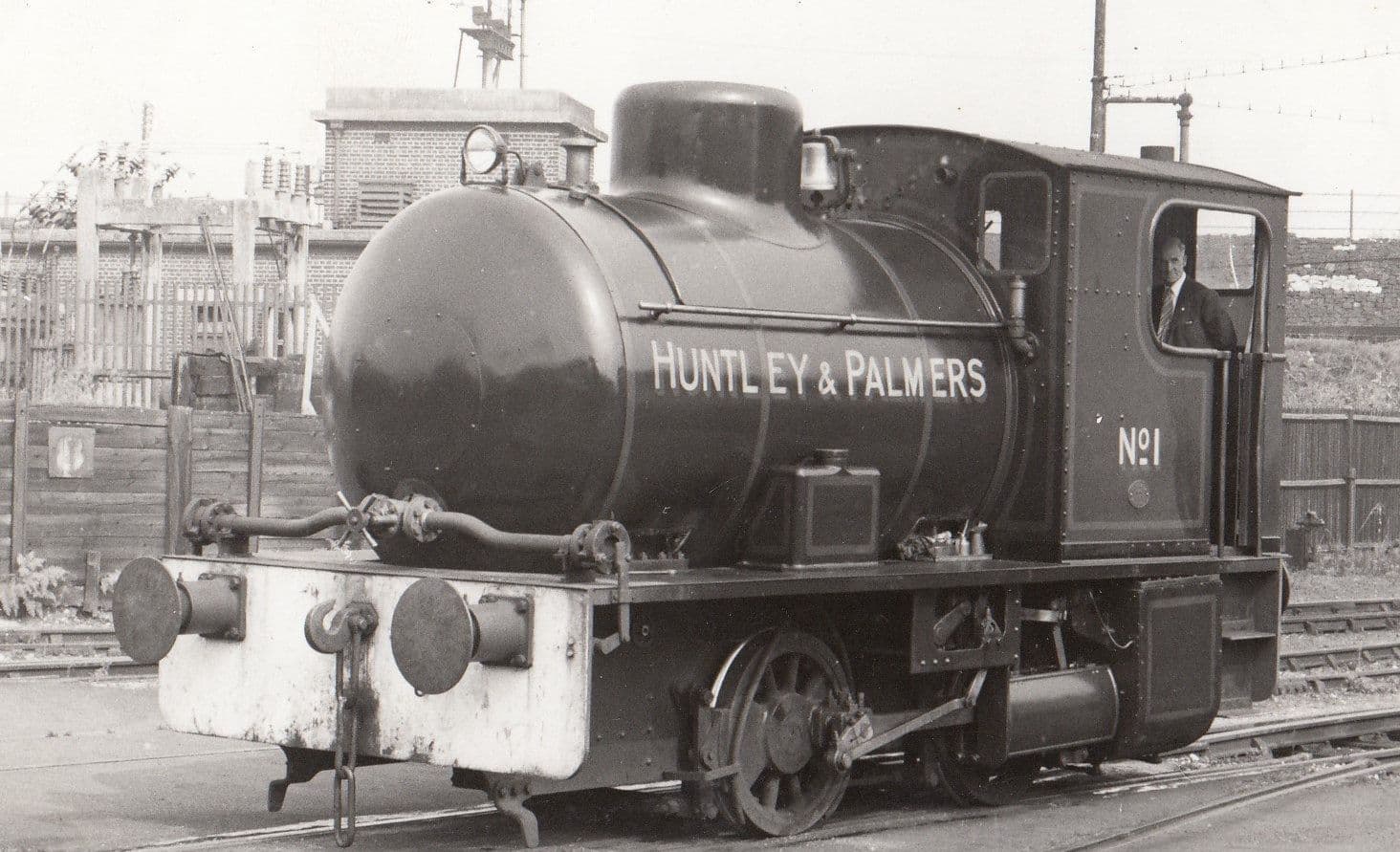 Huntley & Palmers Industrial Fireless Engine Class 0-4-0T no 1 Bagnell Train Photo