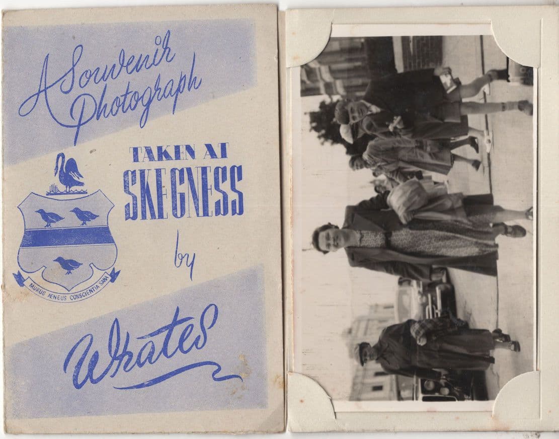 I Got My Photo Taken At Skegness Lincs Postcard Wallet Ephemera