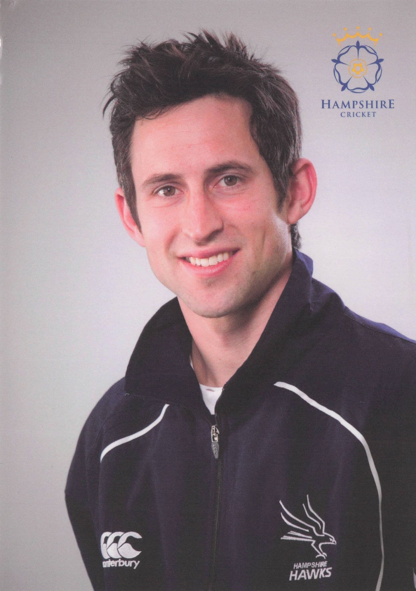 Iain Brunnschweiler Hampshire Cricket Team Conditioning Coach 2008 Postcard
