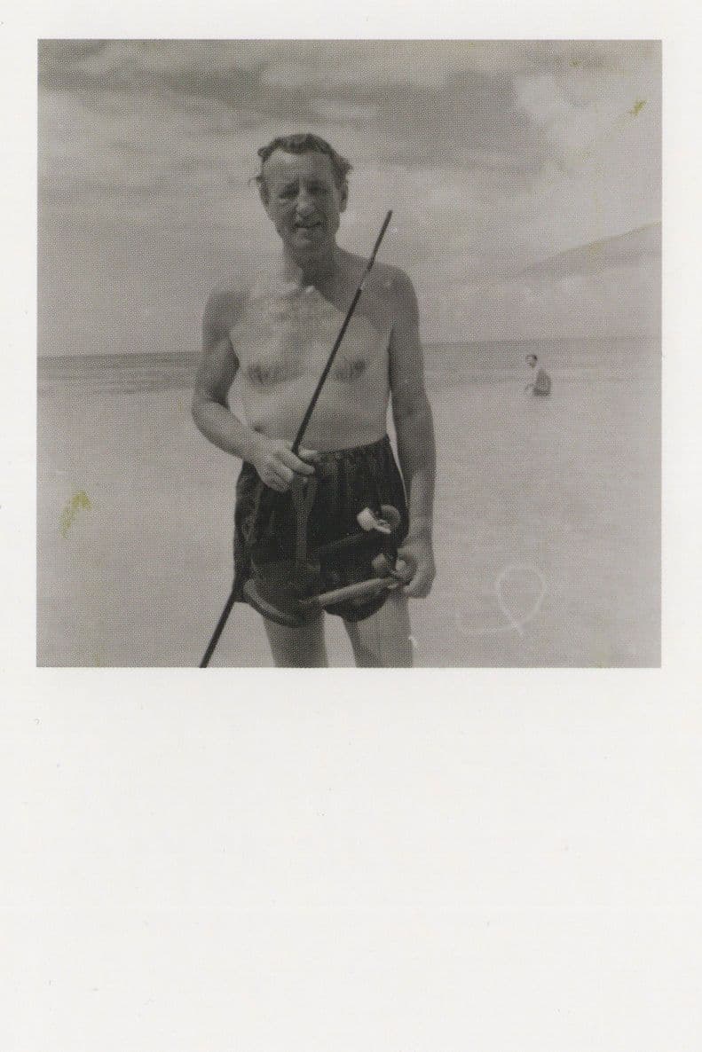 Ian Fleming James Bond Book Author Rare Art Gallery Postcard
