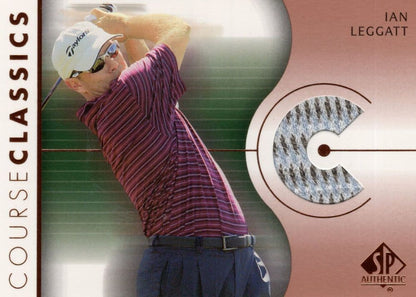 Ian Leggatt Course Classics 2003 Authentic Worn PGA Tour Golf Shirt Card