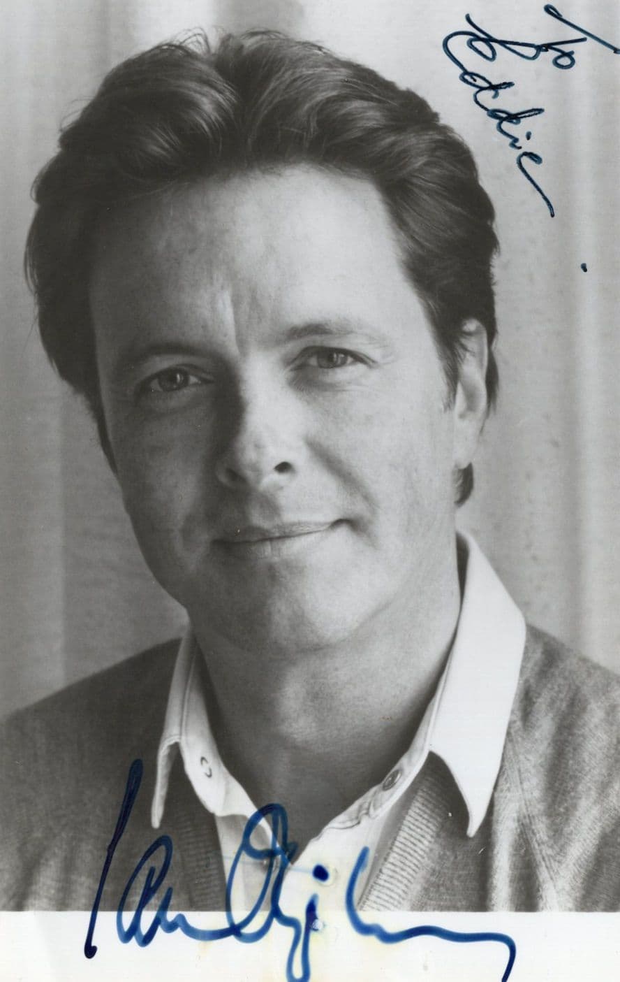 Ian Ogilvy The Saint Hand Signed Photo