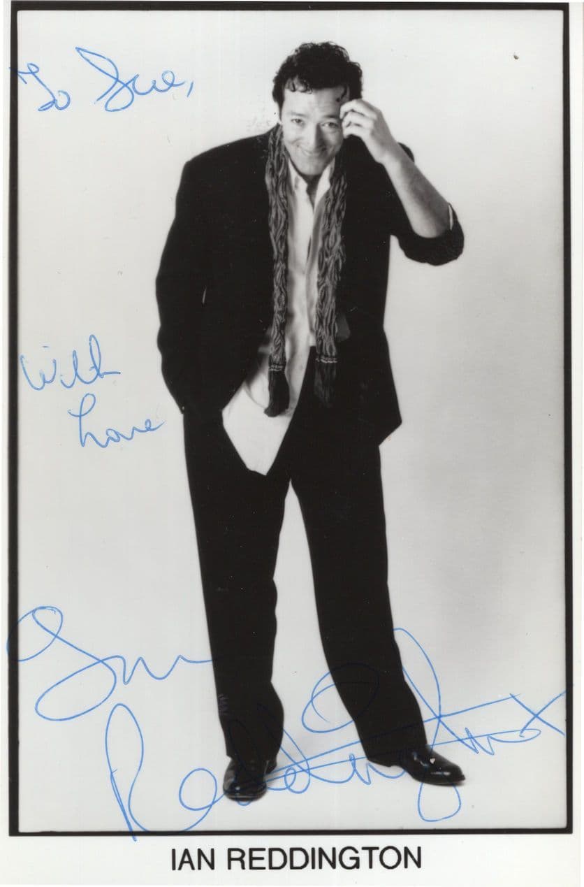Ian Reddington Richard Coles Eastenders Hand Signed Photo