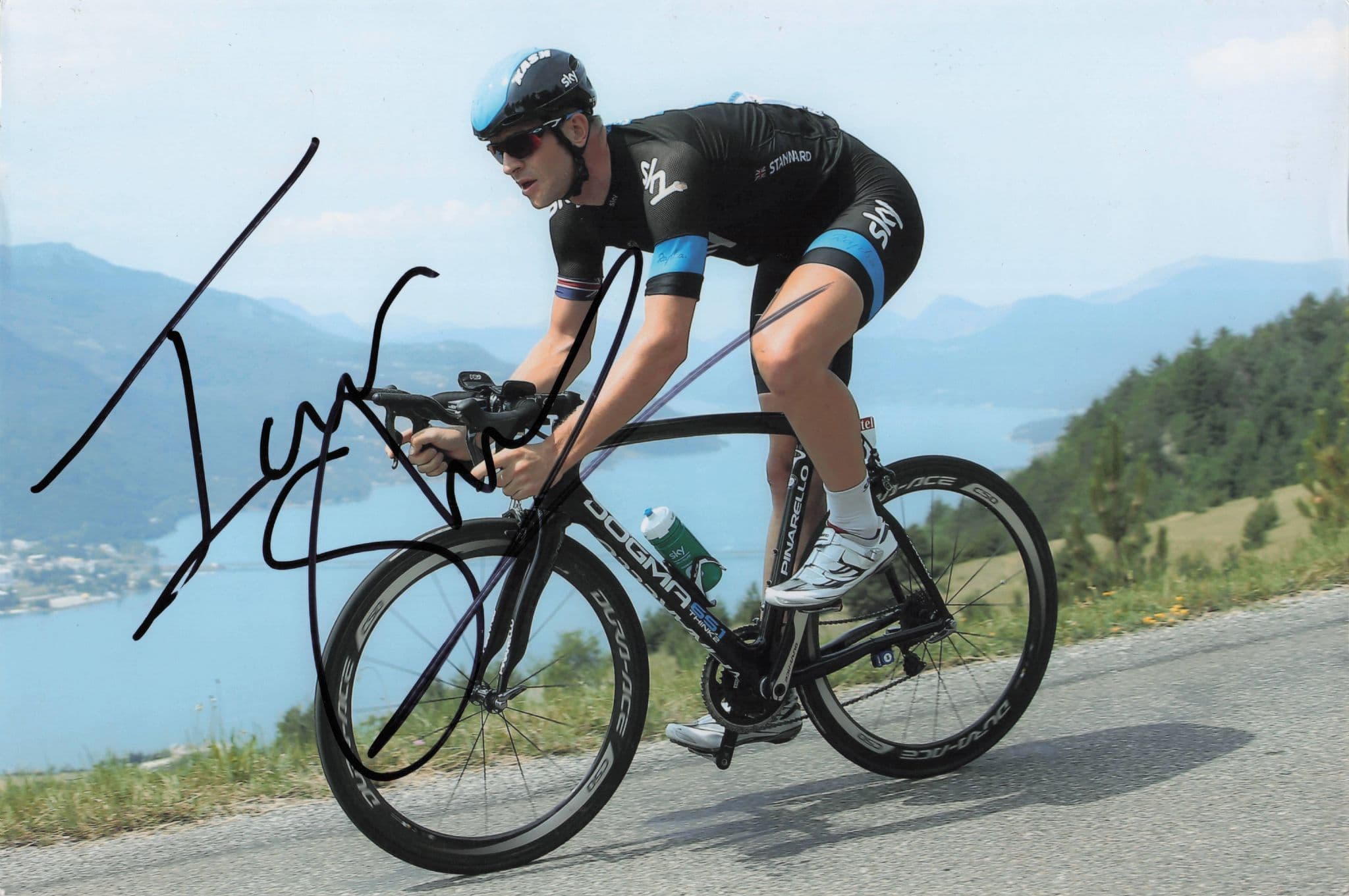Ian Stannard British Cyclist 2013 Tour De France 12x8 Hand Signed Photo