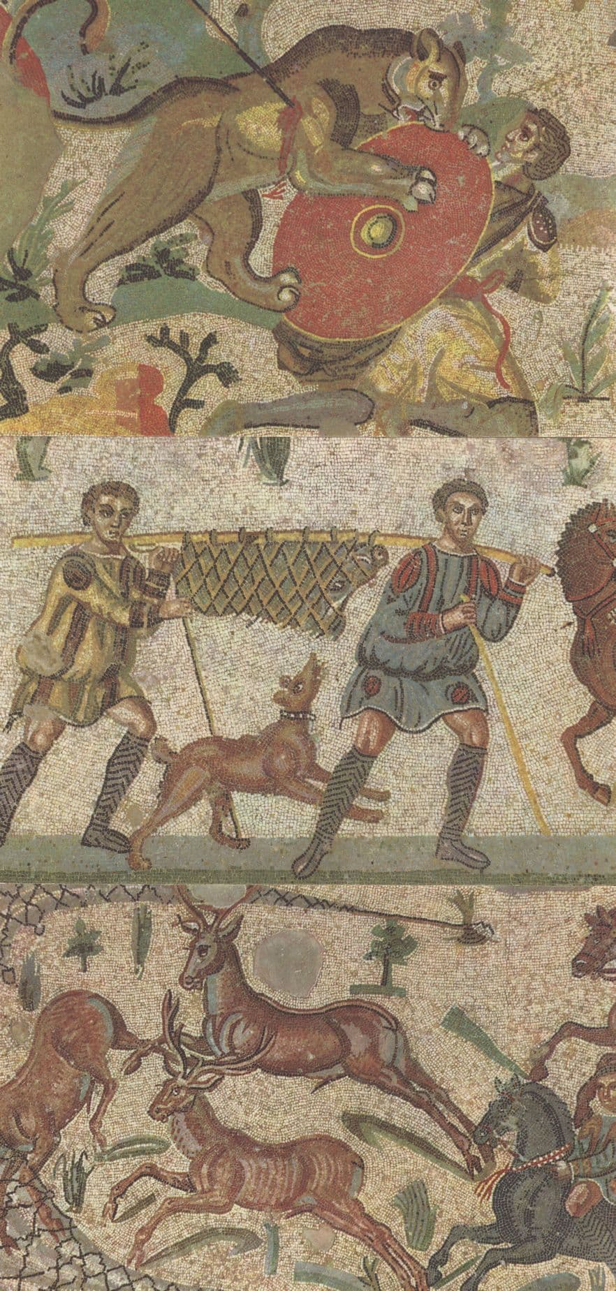 Ignoto The Hunt Hunting Italian Mural Italy 3x Postcard s