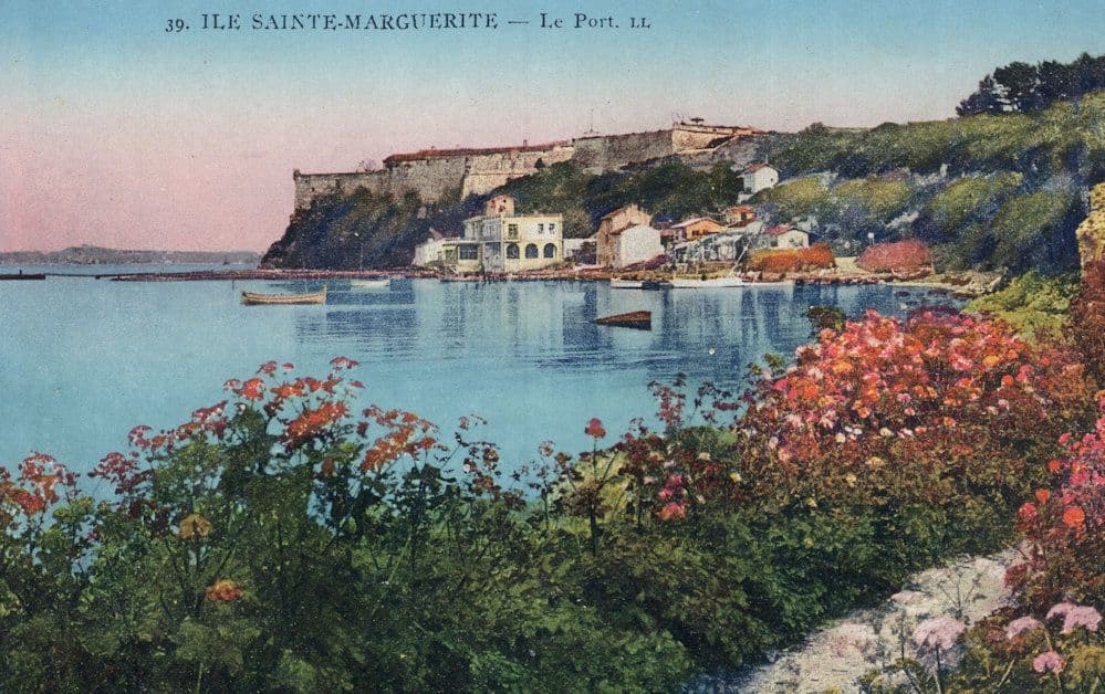 Ile St Sainte Marguerite Le Port French Old Postcard