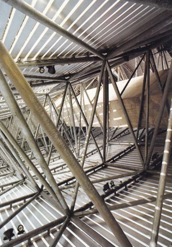 Imperial War Museum North Air Shard Interior London Postcard