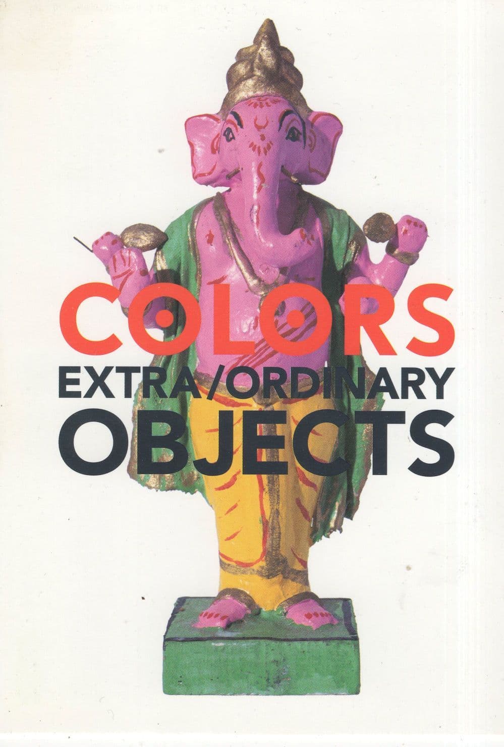India Pink Elephant Statue Art Exhibition Advertising Postcard