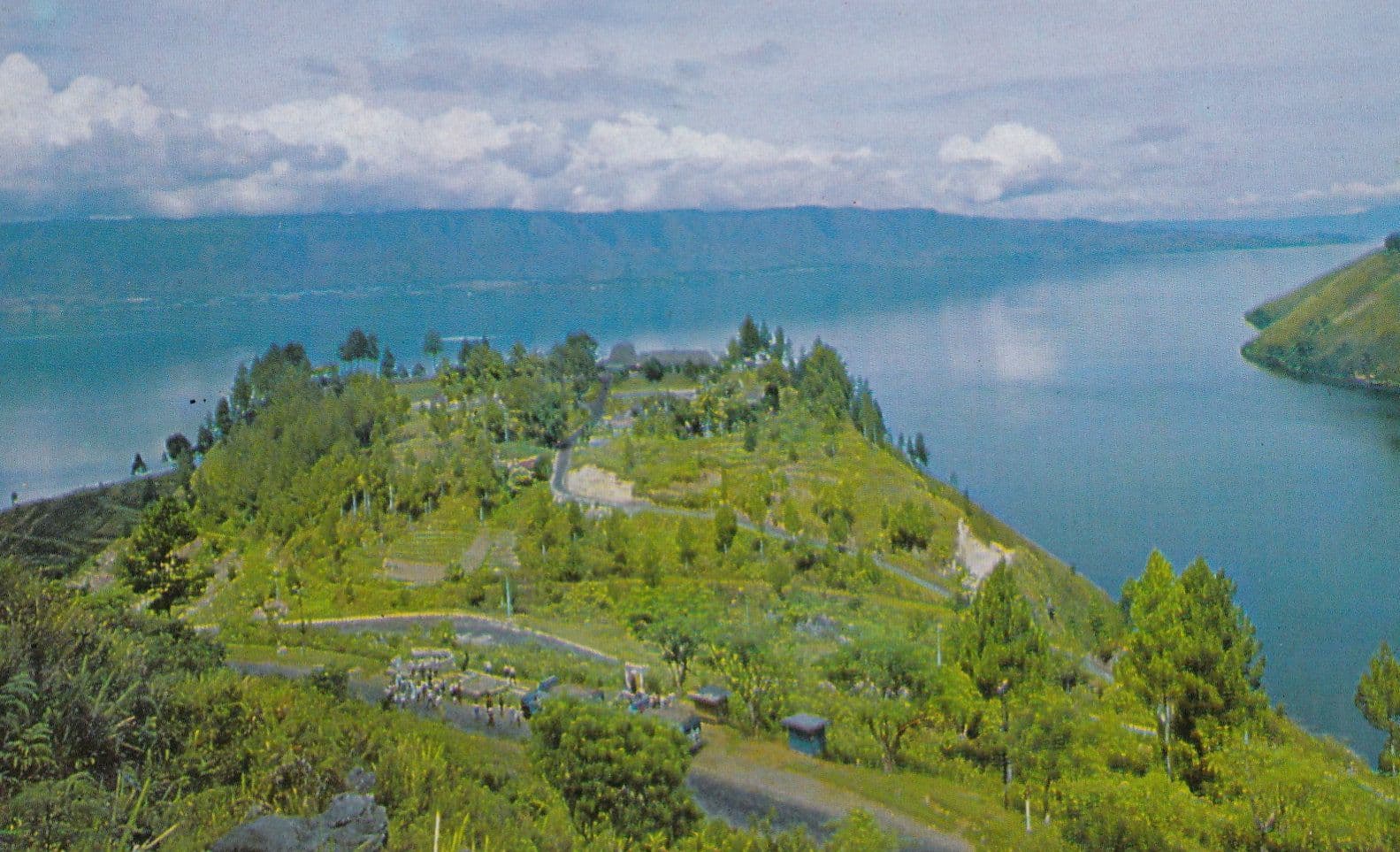 Indonesia Pertamina Guest House Siuhan Parapat North Sumatra Postcard