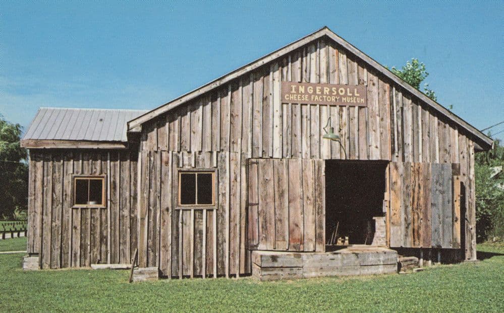 Ingersoll Cheese Factory Museum Ontario Canada 1970s Postcard